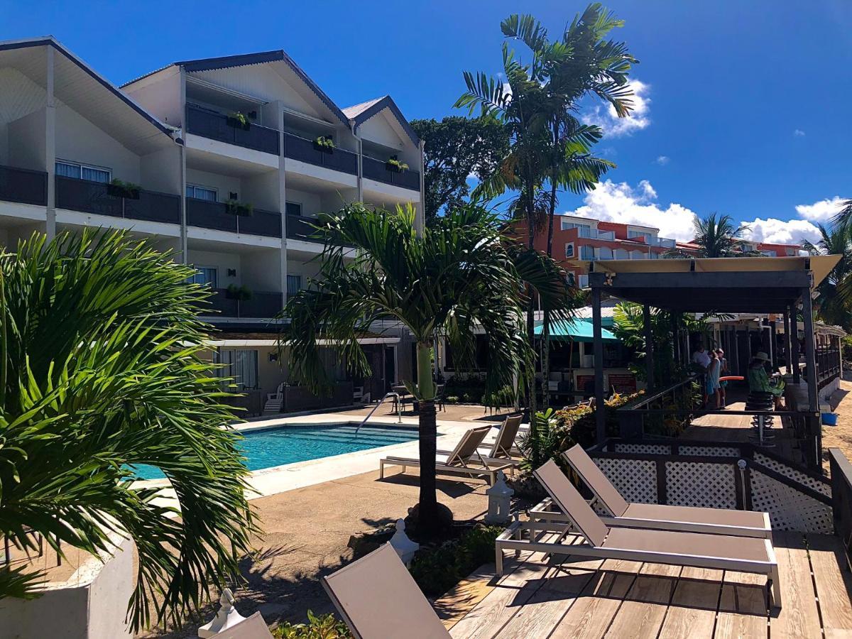 Tropical Sunset Beach Apartment Hotel Saint James Exterior foto