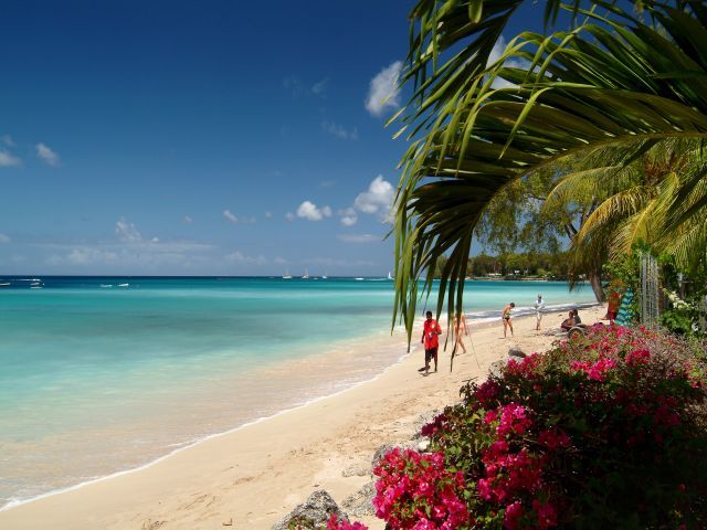 Tropical Sunset Beach Apartment Hotel Saint James Exterior foto
